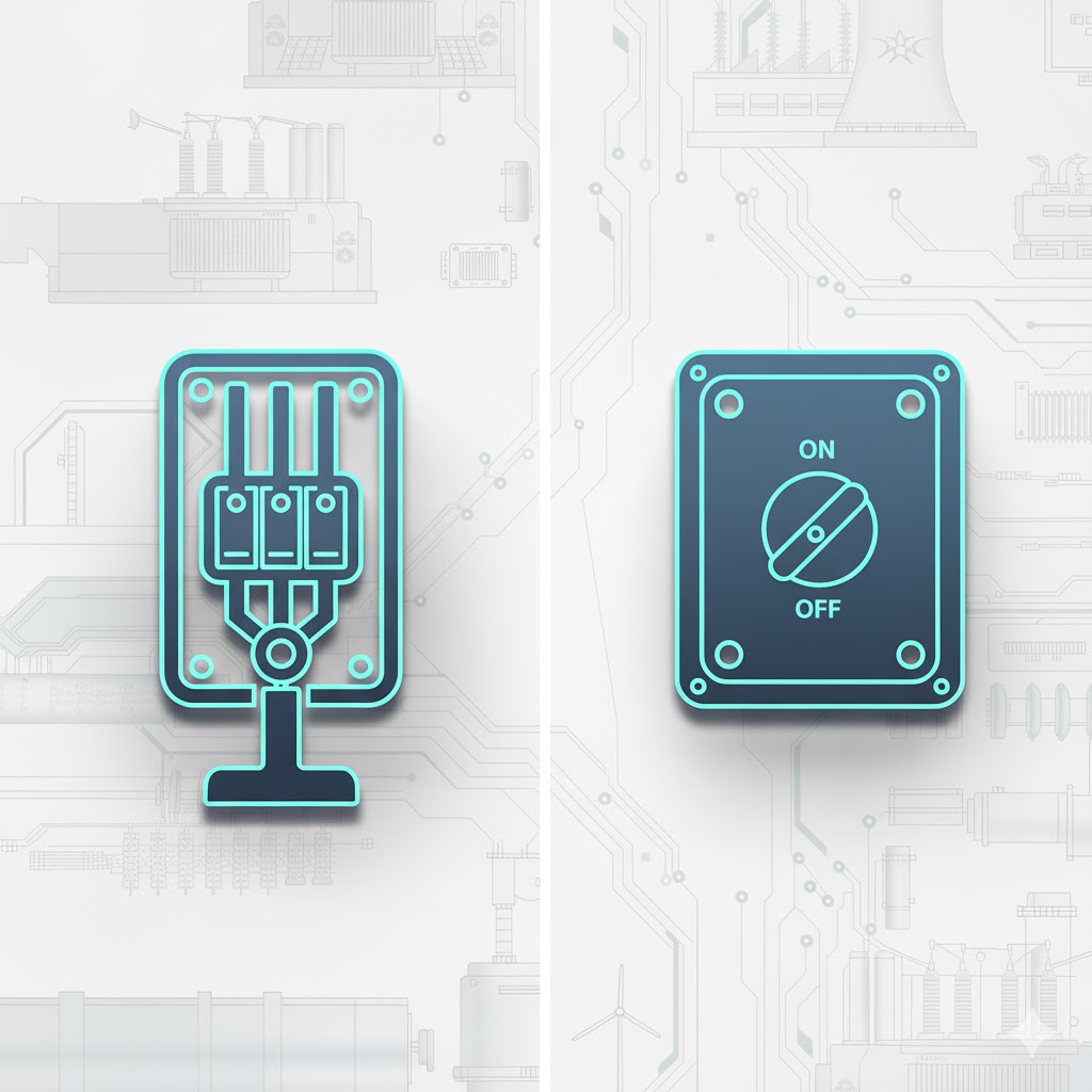 Рубильники, выключатели-разъединители